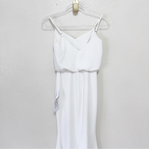 NEW Dress the Population Gracelyn Blouson Jersey Gown size xxs - Picture 3 of 12